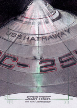 Michael James Sketch - USS Hathaway