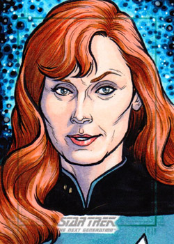 Nathan Nelson Sketch - Beverly Crusher