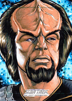 Nathan Nelson Sketch - Worf