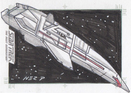 Gener Pedrina Sketch - Argo Shuttle