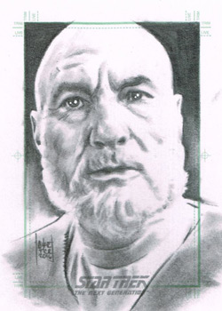 François Chartier Sketch - Jean-Luc Picard
