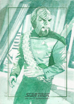 Roy Cover Sketch - Worf