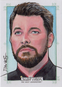 Jason Davies Sketch - Riker #1