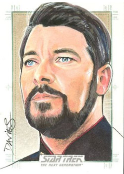 Jason Davies Sketch - Riker #2