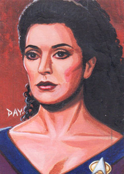 David Day Sketch - Deanna Troi