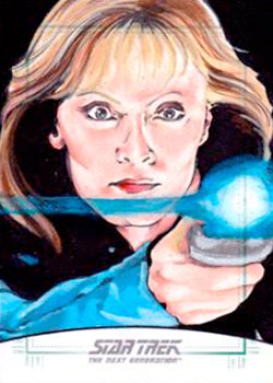 Michael James Sketch - Beverly Crusher