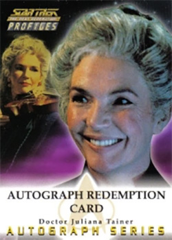 TNG Profiles Autograph Redemption Card A6 Fionnula Flanagan