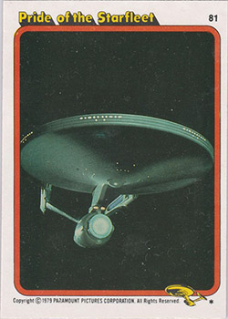 Topps Star Trek :TMP UK Edition 1979 #81