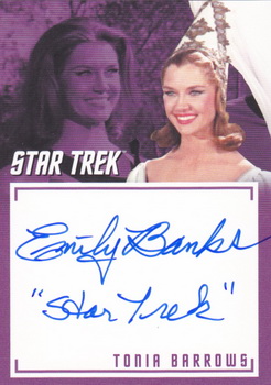 TOS Archives Inscription Autograph A25 - Emily Banks