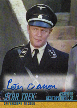 TOS Captain's Autograph A293 Peter Canon