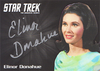 TOS Captain's Silver Series Autograph - Elinor Donahue