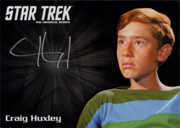 Silver Autograph - Craig Huxley