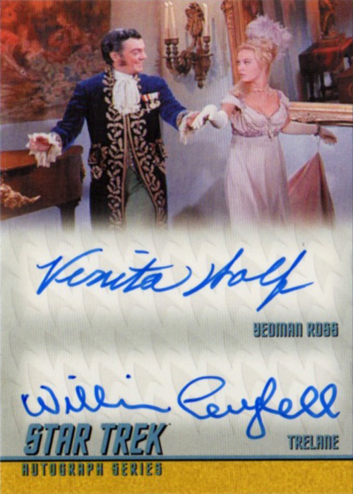 DA20 Dual Autograph Venita Wolf & William Campbell