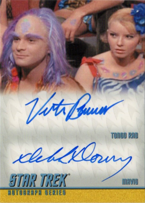 DA27 Dual Autograph Victor Brandt & Deborah Downey