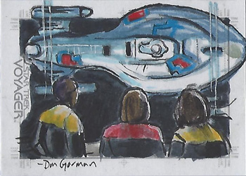 Dabiel Gorman Sketch - USS Voyager
