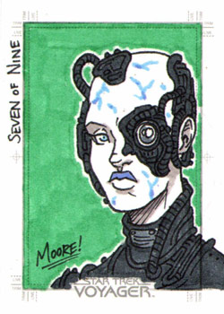 Sean Moore AR Sketch - Seven of Nine