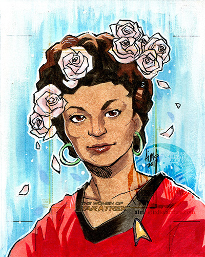 Irma Ahmed AR Sketch - Uhura