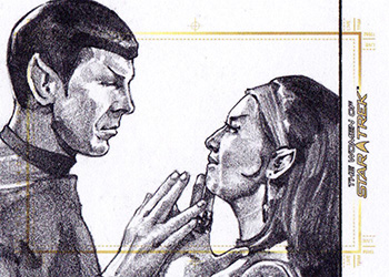 Michael James AR Sketch - Spock and Romulan