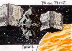 Martineck Sketch - Borg Fleet 1